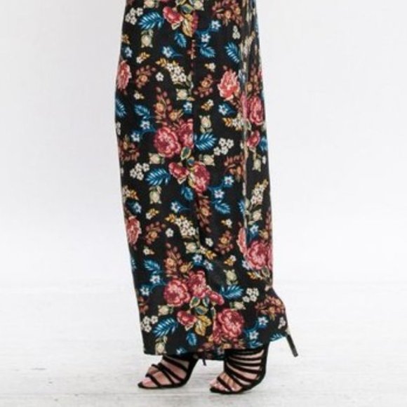 New Jealous Tomato Floral Jumpsuit - Picture 3 of 5